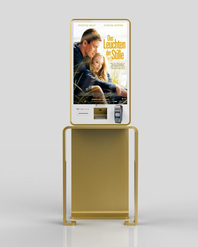 K450-27/32 Pedestal Wall-Embeded Self-Service Ticket Kiosk