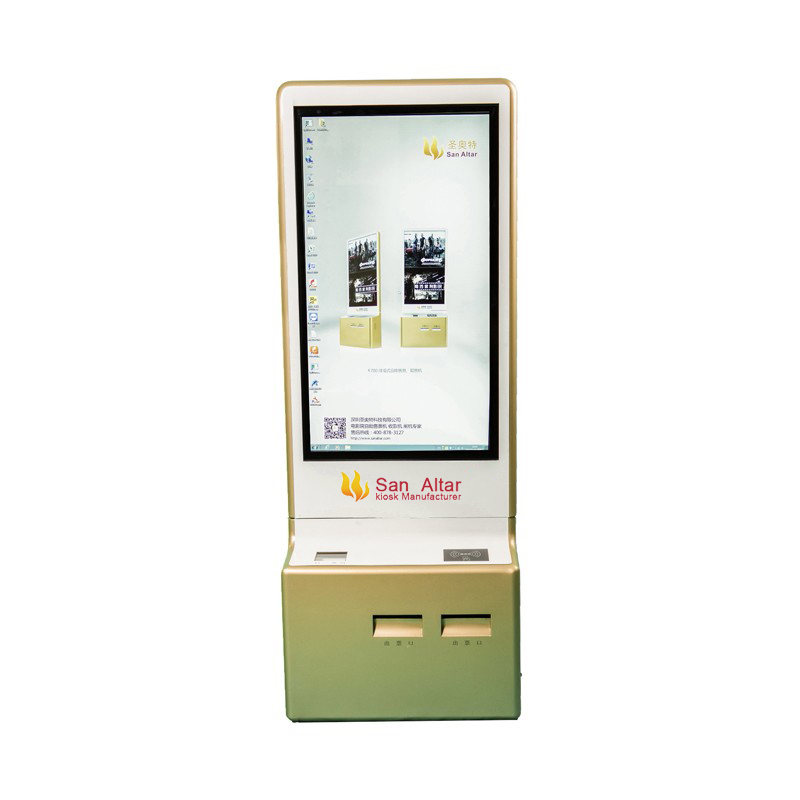 k700 Wall-Mounted Self-Service Ticketing Kiosk